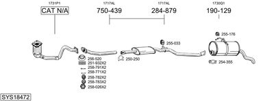 BOSAL SYS18472