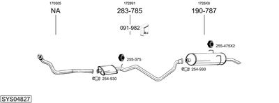 BOSAL SYS04827