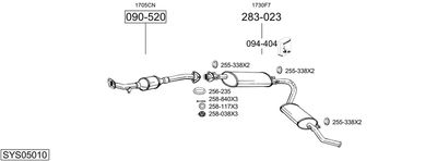 BOSAL SYS05010