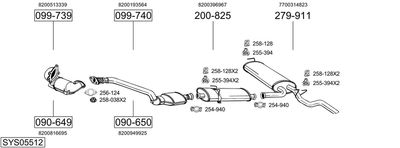 BOSAL SYS05512