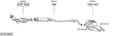 BOSAL SYS12597