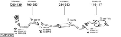 BOSAL SYS03888