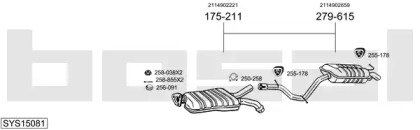 BOSAL SYS15081