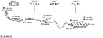 BOSAL SYS06004