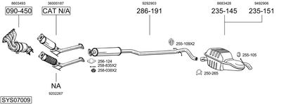 BOSAL SYS07009