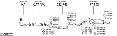 BOSAL SYS16232