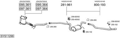 BOSAL SYS11299