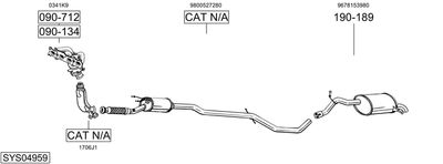 BOSAL SYS04959