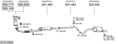 BOSAL SYS13959