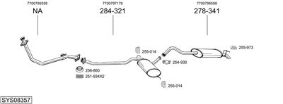 BOSAL SYS08357