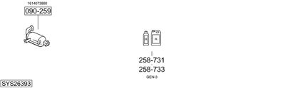 BOSAL SYS26393