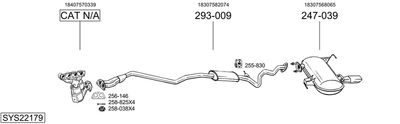 BOSAL SYS22179