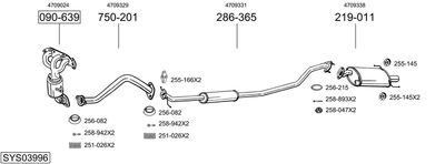BOSAL SYS03996
