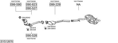 BOSAL SYS12676
