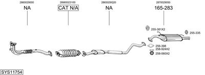 BOSAL SYS11754