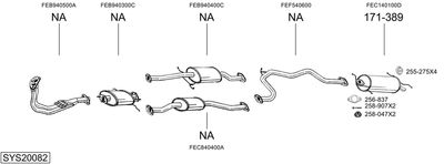BOSAL SYS20082