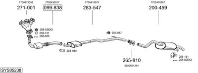 BOSAL SYS05238