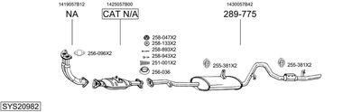 BOSAL SYS20982