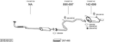 BOSAL SYS10121