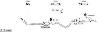 BOSAL SYS18417