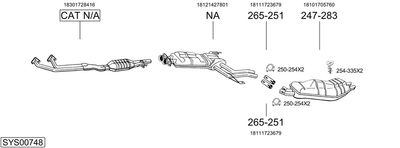BOSAL SYS00748