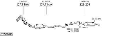 BOSAL SYS09045
