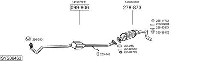 BOSAL SYS06463
