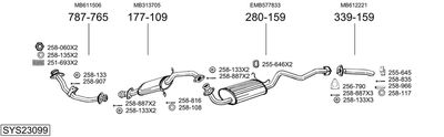 BOSAL SYS23099