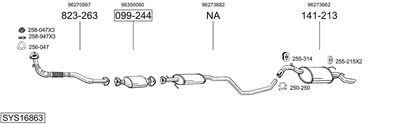 BOSAL SYS16863