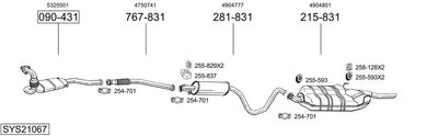 BOSAL SYS21067