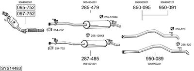BOSAL SYS14483