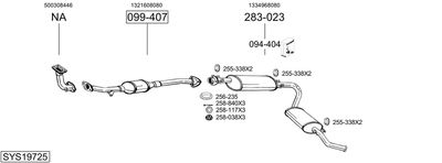 BOSAL SYS19725