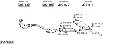 BOSAL SYS09476