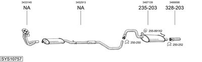 BOSAL SYS10757