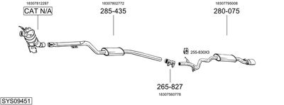 BOSAL SYS09451