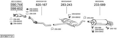 BOSAL SYS07731