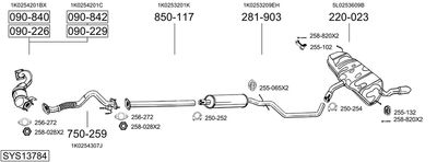 BOSAL SYS13784