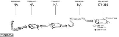 BOSAL SYS20084