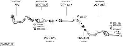BOSAL SYS06157