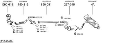 BOSAL SYS15830