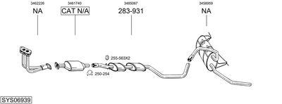 BOSAL SYS06939