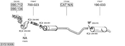 BOSAL SYS19306
