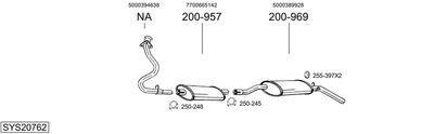 BOSAL SYS20762