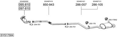 BOSAL SYS17584