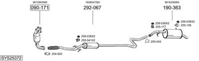 BOSAL SYS25372