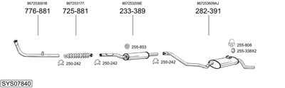BOSAL SYS07840