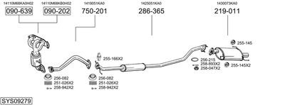 BOSAL SYS09279