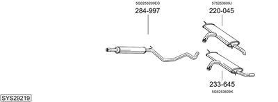 BOSAL SYS29219