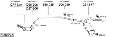 BOSAL SYS23042