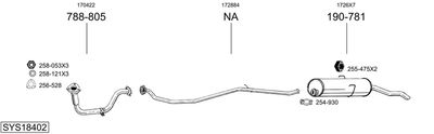 BOSAL SYS18402